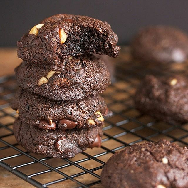 Double Chocolate & Macadamia Nut Cookies