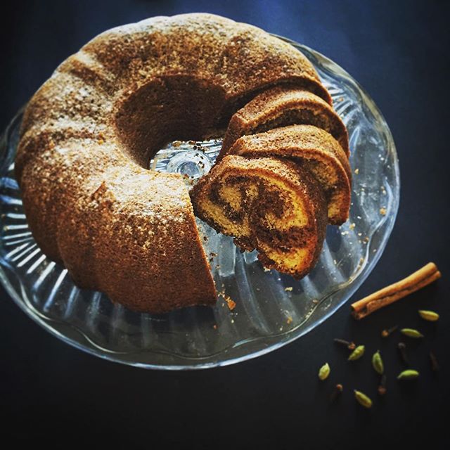 Coffeehouse Marble Bundt Cake - Scotch & Scones