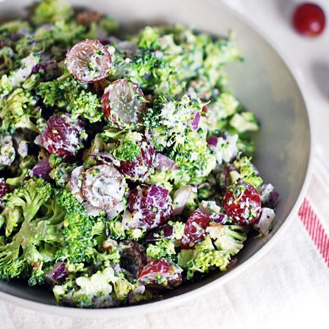 Chopped Broccoli Salad Recipe The Feedfeed