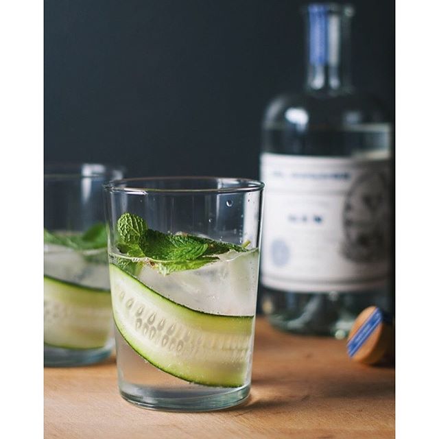 Gin And Tonic With Mint And Cucumber Recipe The Feedfeed