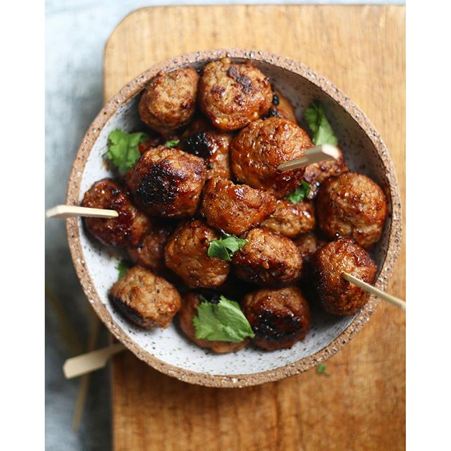 Bitesize Thai Chicken Meatballs recipe