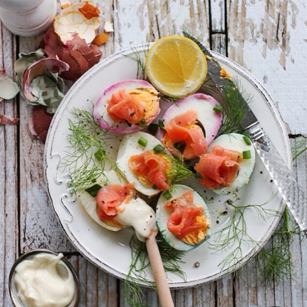 Rainbow Radish and Edible Flower Salad with Blood Orange Vinaigrette by  thenonchalantcook, Quick & Easy Recipe