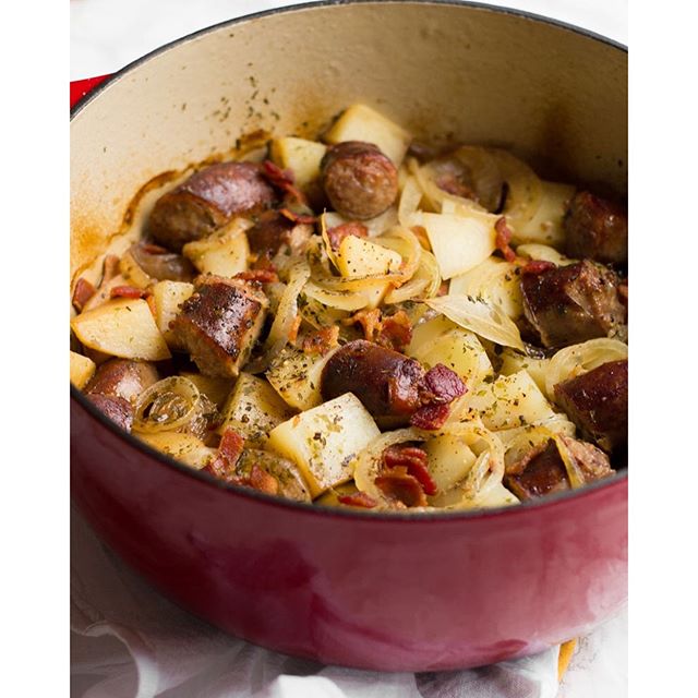 Dublin Coddle With Potato, Sausage And Bacon by wholefully Quick