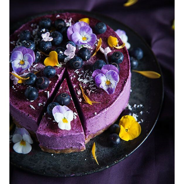 No Bake Vegan Blueberry And Lemon Cheesecake Recipe By Vegan Eats Lifestyle The Feedfeed