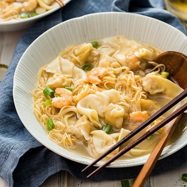 Wonton Noodle Soup By Omnivorescookbook Quick Easy Recipe The Feedfeed