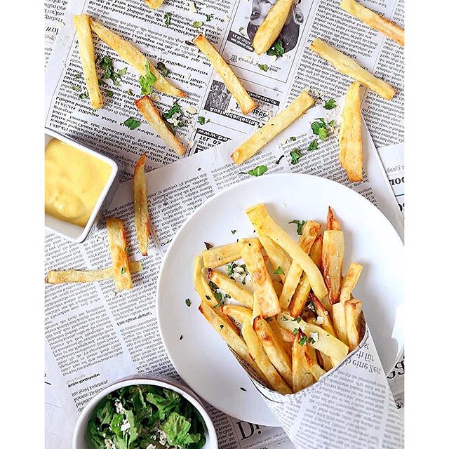 Fries With Coconut Curry Sauce The Feedfeed