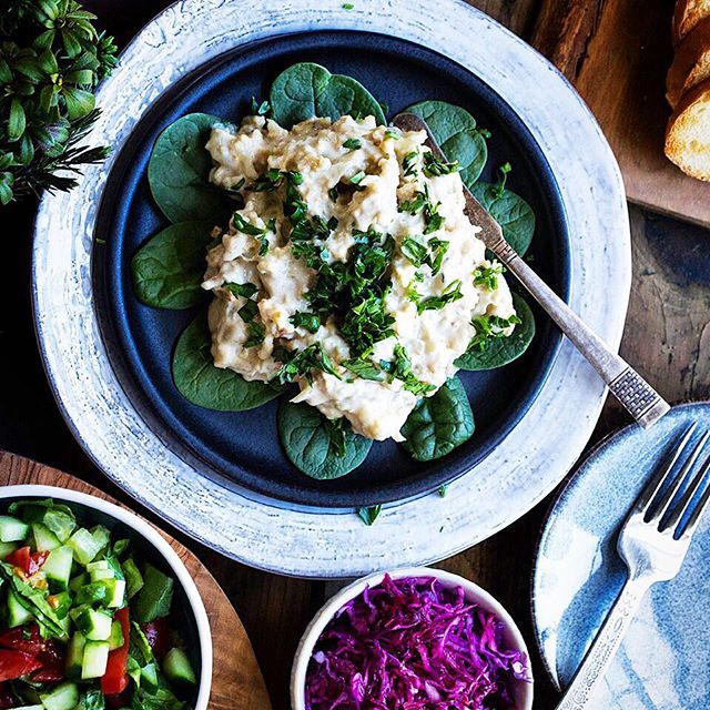 Miso Cauliflower Dip With Thyme recipe