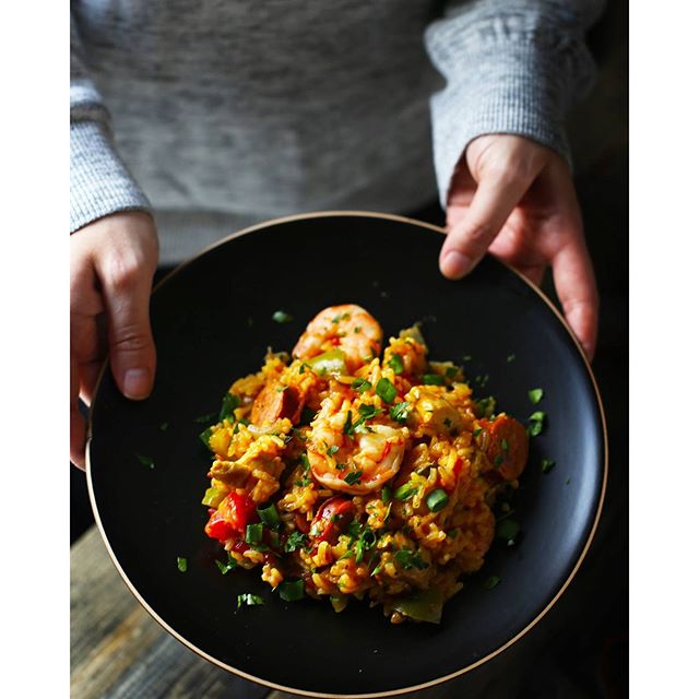 Jambalaya With Chicken Thighs, Andouille Sausage And Shrimp Recipe