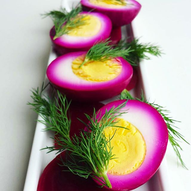 Pickled Beetroot Eggs recipe