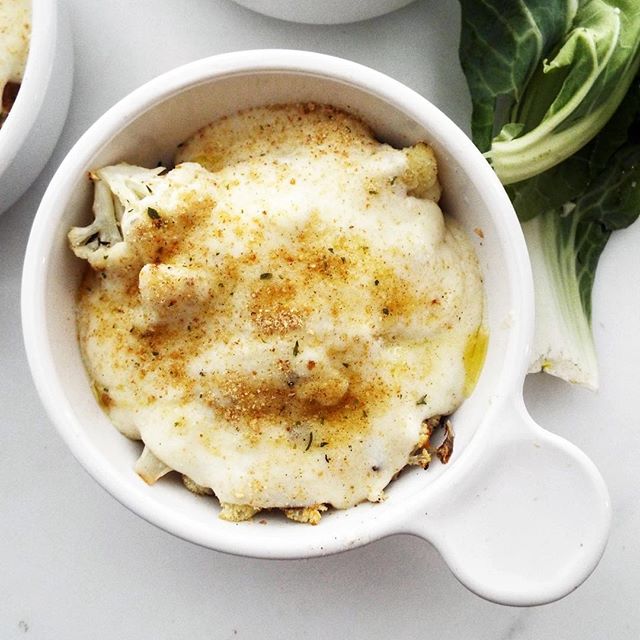 Roasted Cauliflower And Gruyere Gratin Recipe The Feedfeed