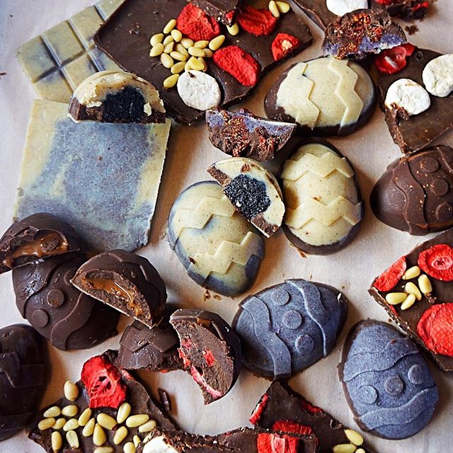 Raw Chocolate Easter Eggs Recipe The Feedfeed