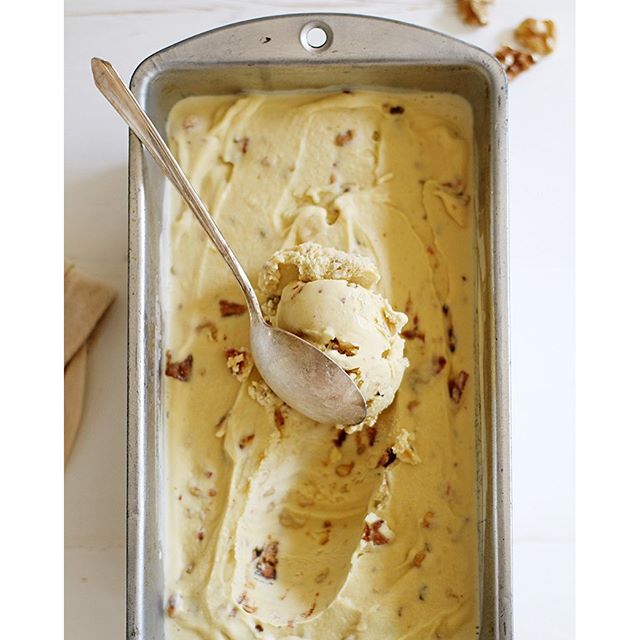Candied Bacon Maple Walnut Ice Cream Recipe The Feedfeed