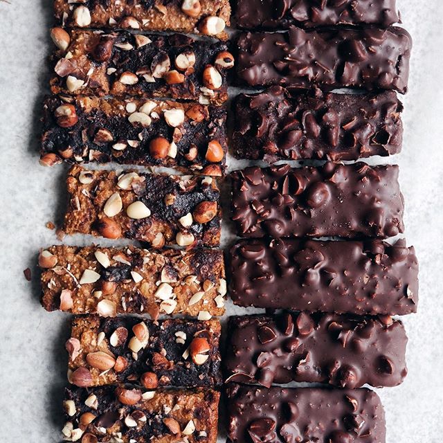 Chocolate Covered Peanut Bars by thesunshineeatery Quick & Easy