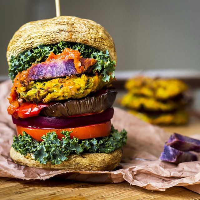 Mushroom Burger recipe