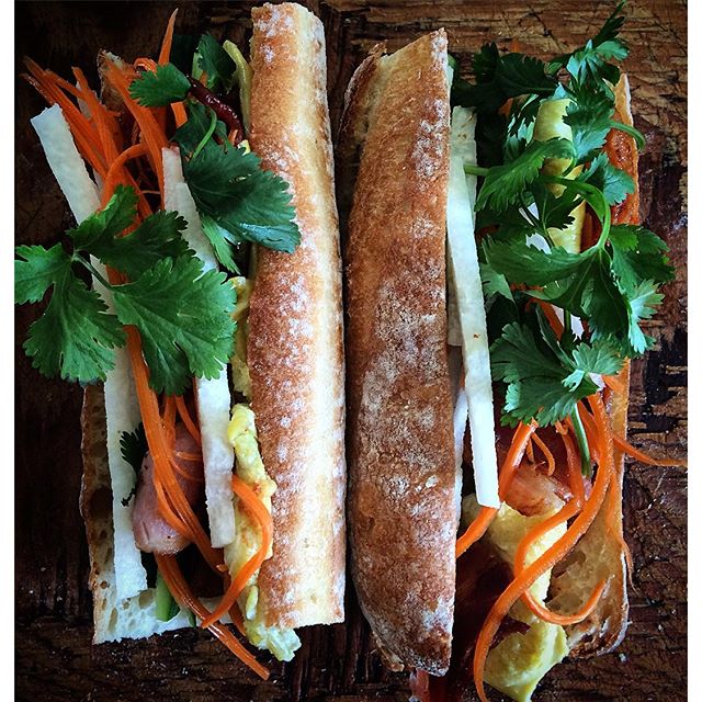 Bacon And Egg Banh Mi Recipe The Feedfeed