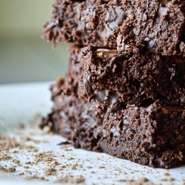 Dark Chocolate Paleo Brownies recipe | thefeedfeed.com