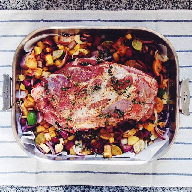 Pomegranate, Rosemary & Thyme Lamb Shoulder Recipe The Feedfeed