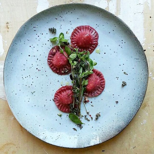 Ricotta Beetroot Ravioli Recipe The Feedfeed