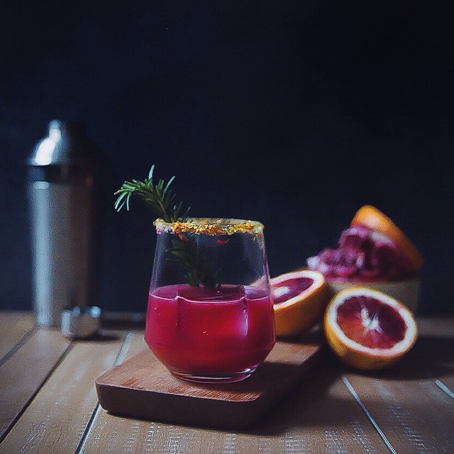Blood Orange, Rosemary, Tequila & Soda Recipe The Feedfeed