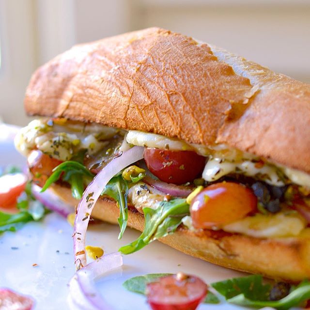 Brie Cheese And Grape Baguette Recipe The Feedfeed