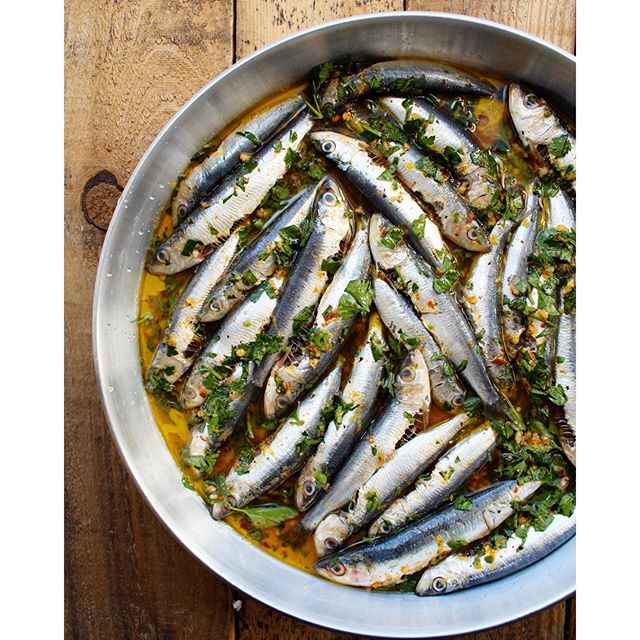 Marinated Sardines (Sardeles Ladolemono)