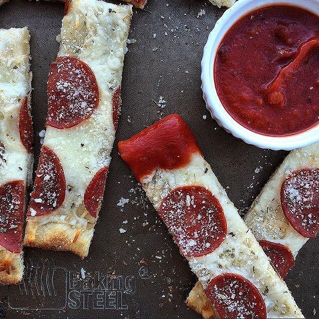 Pizza stuck