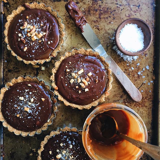 Milk Chocolate Caramel Pretzel Tart Recipe The Feedfeed