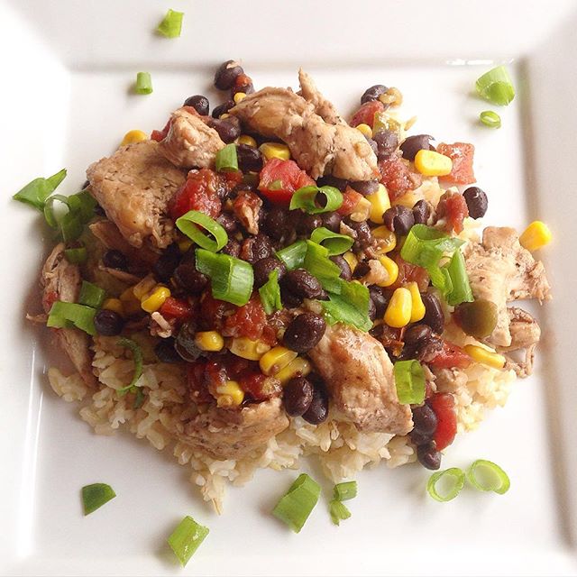 Mexican Chicken With Black Beans And Rice Recipe The Feedfeed
