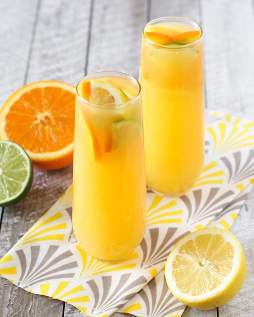 Sparkling Citrus Mimosas Recipe The Feedfeed