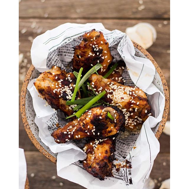 Miso Glazed Chicken Wings Recipe The Feedfeed