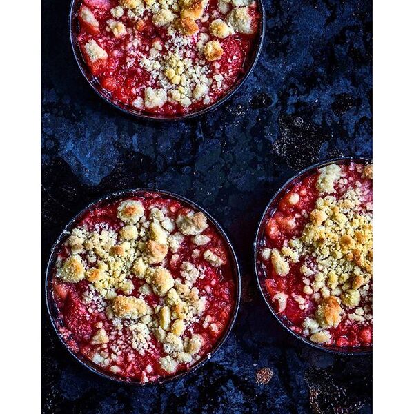 Rhubarb And Strawberry Rose Pie Recipe By Kayley Mccabe The Feedfeed