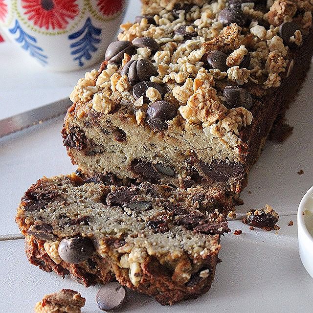 Seeded Chocolate Chip Banana Bread With Goji Berries Recipe The Feedfeed