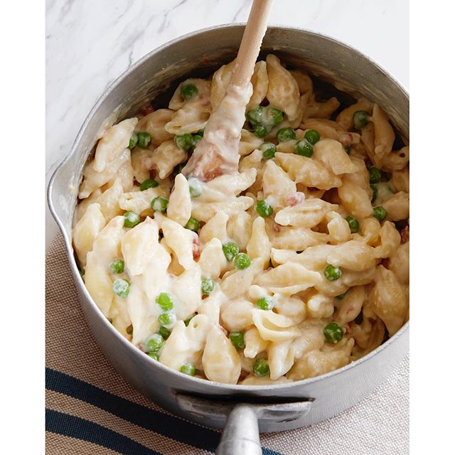 Pancetta And Pea Mac And Cheese Recipe The Feedfeed