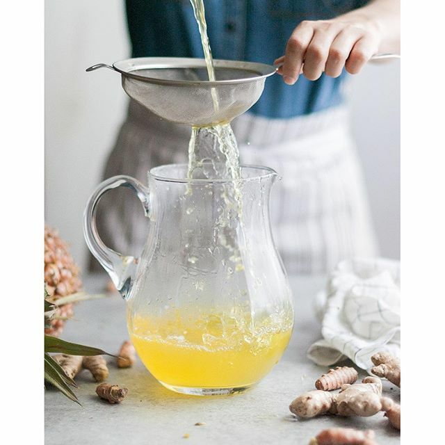 Pineapple And Ginger Iced Tea Recipe By Kayley Mccabe The Feedfeed