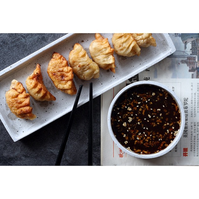 Pork And Kimchi Dumplings (gyoza) by kitchenandthecity Quick & Easy