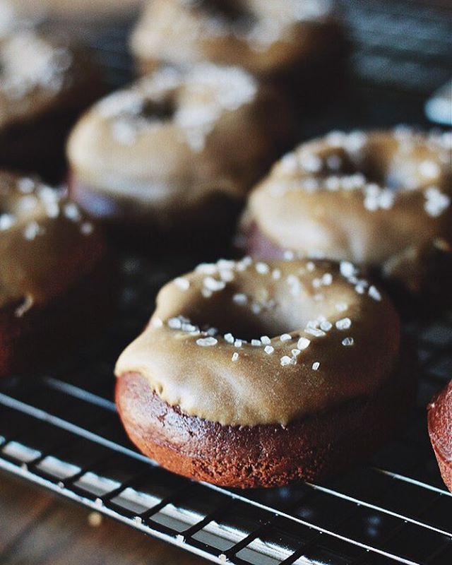 Chocolate Salted Caramel Donuts Recipe The Feedfeed