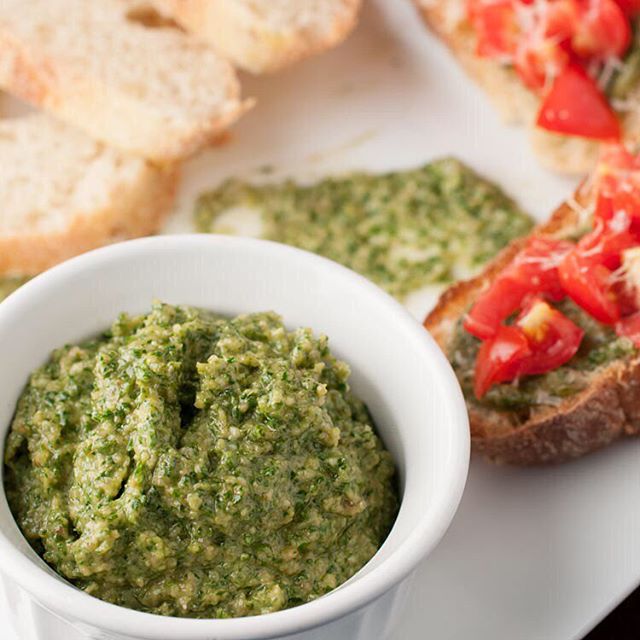 Pesto And Tomato Bruschetta by mywifecancook Quick & Easy Recipe The Feedfeed
