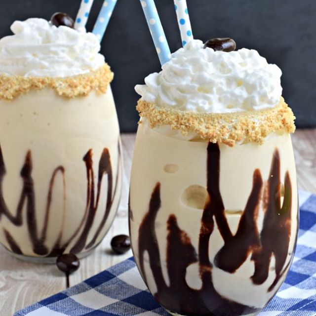 Coffee And S'mores Milkshake Recipe | The Feedfeed