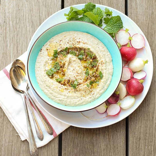 Lemon And Garlic Mung Bean Hummus Recipe The Feedfeed