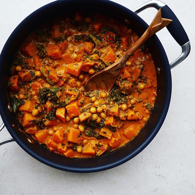 Chickpea, Pumpkin And Kale Curry Recipe | The Feedfeed