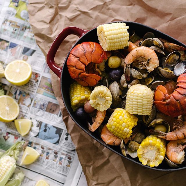 Miso Seafood And Sausage Boil Recipe | The Feedfeed