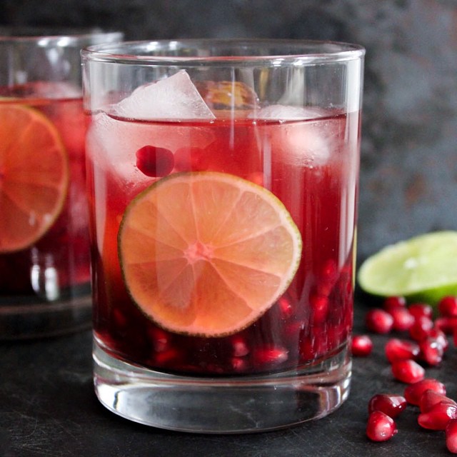 Pomegranate Gimlets Recipe The Feedfeed