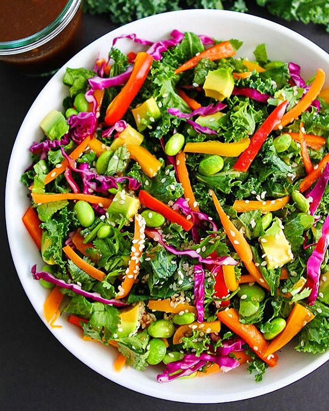 Asian Kale Salad Recipe | The Feedfeed