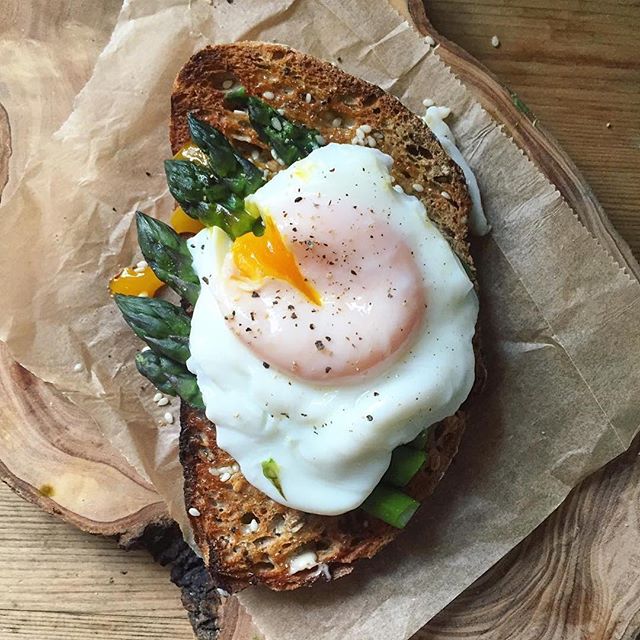 Asparagus And Egg Toast by toasttobread Quick & Easy Recipe The