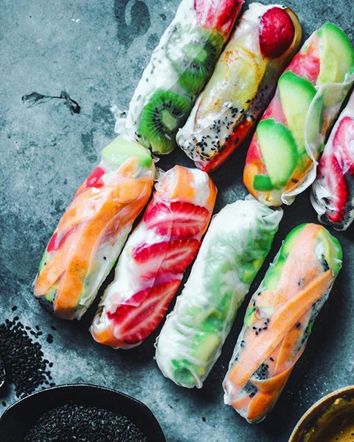 Rainbow Rice Paper Rolls by sobeautifullyreal | Quick & Easy Recipe ...