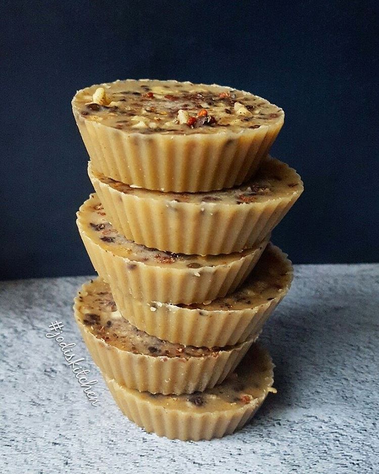 Matcha Coconut Almond Butter Cups - Snixy Kitchen