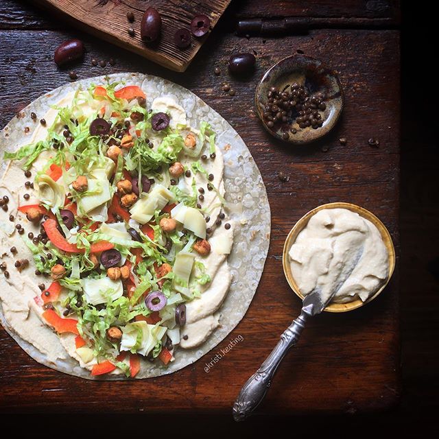 Mediterranean Hummus Wrap Recipe The Feedfeed
