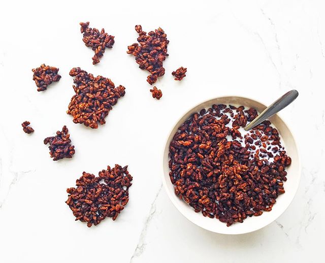 Homemade Chocolate Puffed Quinoa Cereal Recipe The Feedfeed