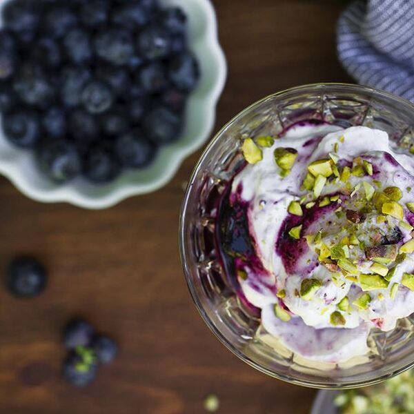 Cherry Berry Fool S With Honey Lavender Shortbread Recipe By Kayley Mccabe The Feedfeed