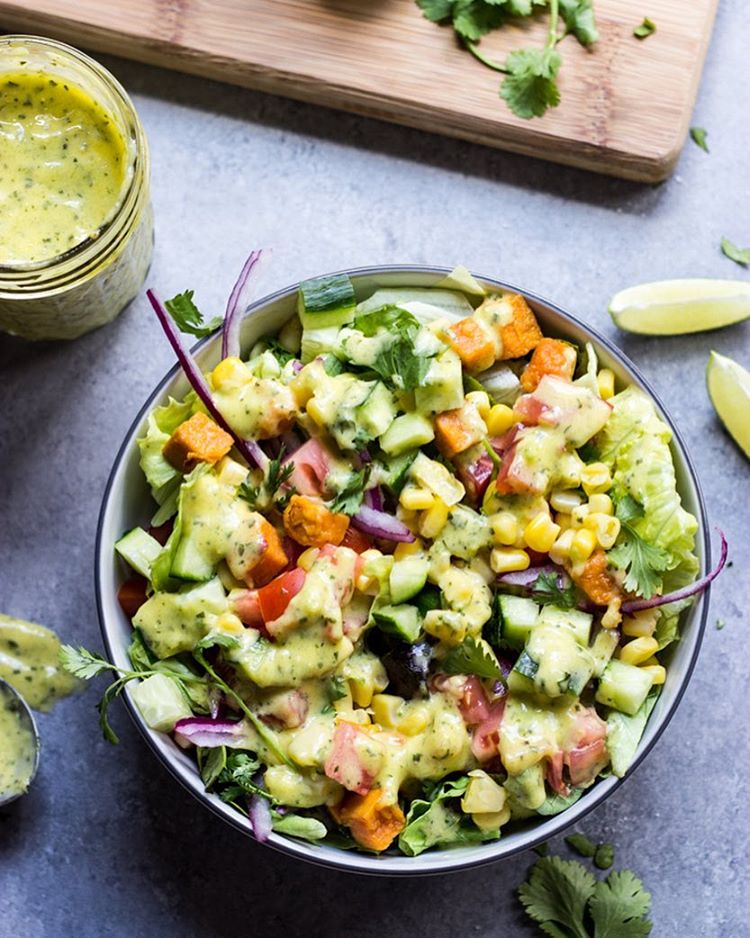 Spicy Mango Cilantro Dressing Recipe | The Feedfeed